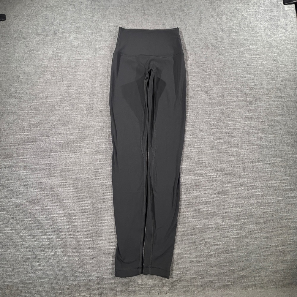 Lululemon Align High-Rise Pant 28 Women Size 2 Graphite Grey Excellent Nulu Yoga